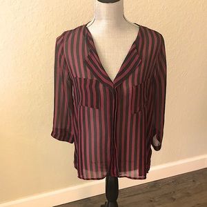 Maroon Blouse